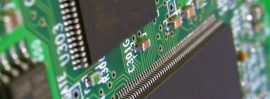 Printed circuit board on a graphics card