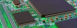 Printed circuit board on a graphics card